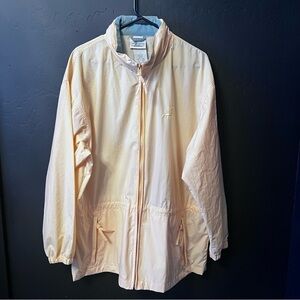 Vintage Cottage Essentials brand mens windbreaker jacket Sz
L Color :Yellow